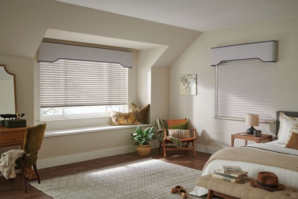 Motorized insulating blinds for your bedroom