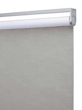satin nickel cordless FeatherTouch roller shades